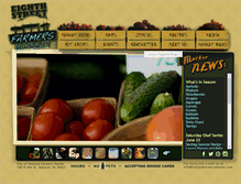 Tablet Screenshot of hollandfarmersmarket.com